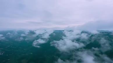 4k自然风光山间云雾延时风光视频的预览图